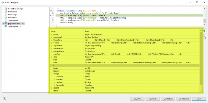 java script debugger for ie8